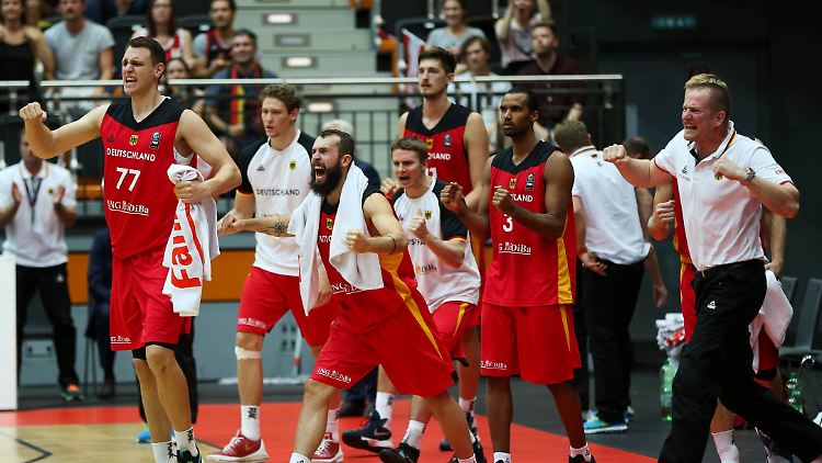 Das deutsche Team konnte das Spiel am Ende doch noch drehen.