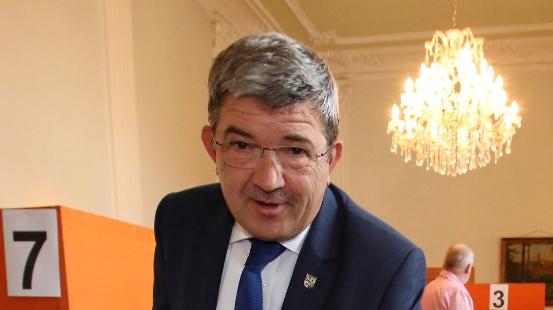 CDU-Kaniddat und Innenminister Lorenz Caffier