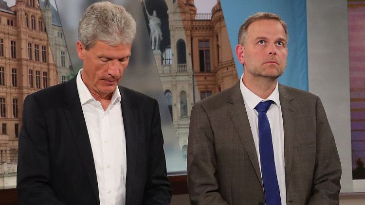 Gewinner und Verlierer: Leif-Erik-Holm und die AfD klauten den Linken in Mecklenburg-Vorpommern 18.000 Wähler.