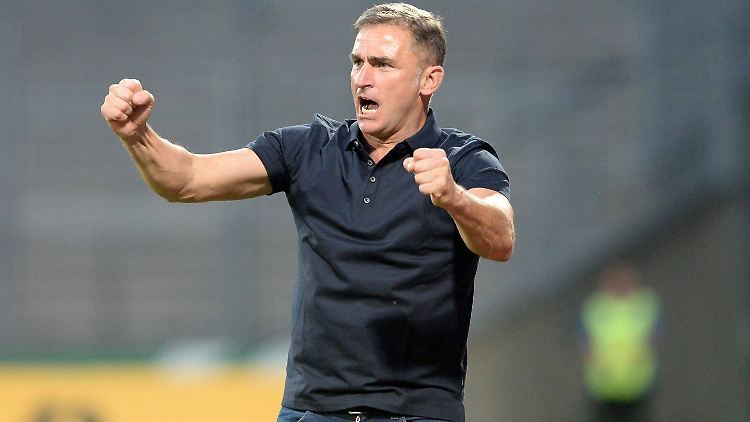 Stefan Kuntz will auch bei seiner Pflichtspiel-Premiere als Trainer der deutschen U21-Kicker jubeln.