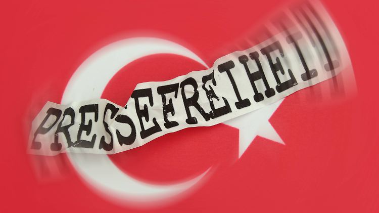Die Freiheit der Presse wird in der Türkei stark eingeschränkt.