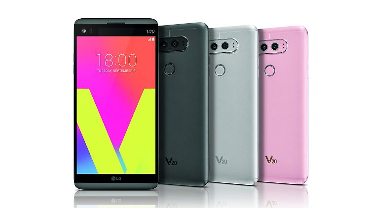 Das V20 ist LGs neues Superphone. 
