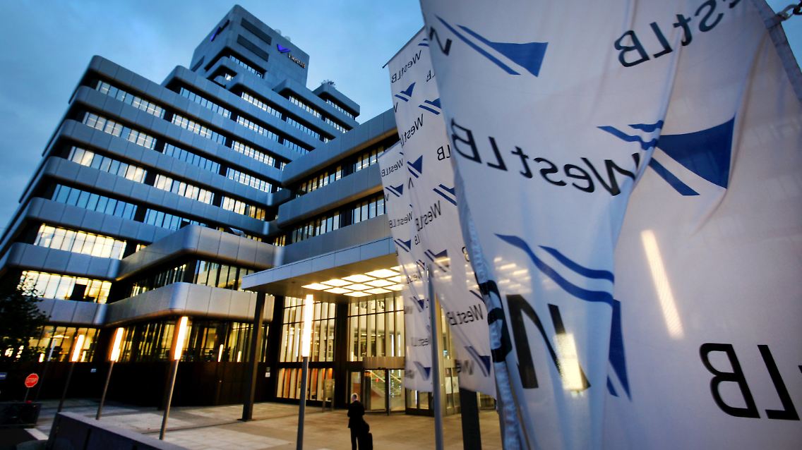 WestLB-Zentrale in Düsseldorf.