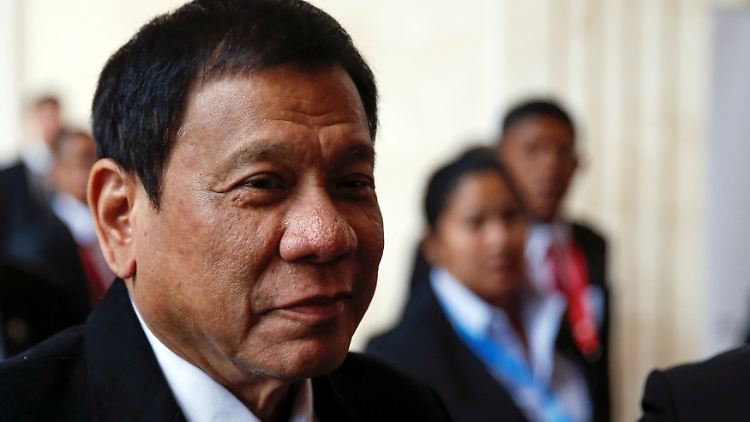 Rodrigo Duterte, den sie vor seiner Wahl zum Präsidenten auch "Dirty Harry" nannten.