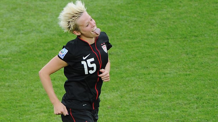 Megan Rapinoe wollte mit ihrem "Kniefall" eigentlich nur auf die Rassimus-Debatte im Land aufmerksam machen.