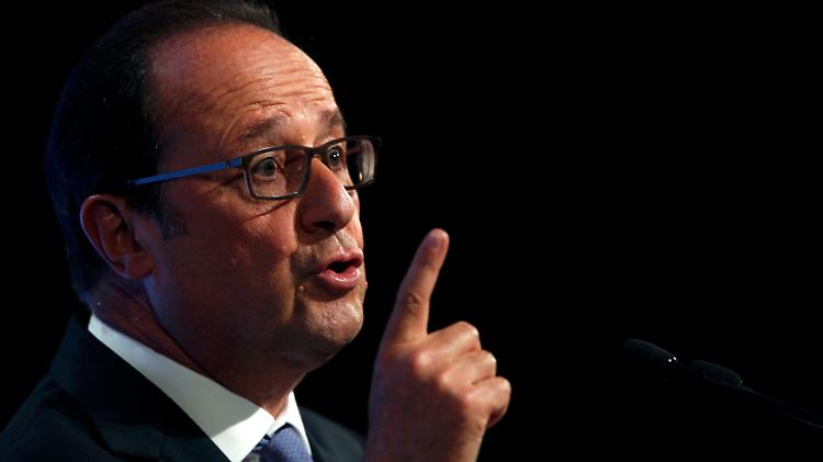 Der französische Staatschef François Hollande.