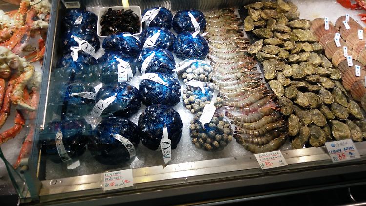 In der Fischhalle gibt es eine großen Vielfalt. Die Preise sind norwegisch, also hoch.