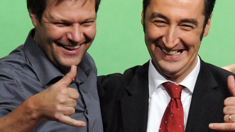 Machen sie es unter sich aus oder kannibalisieren sie sich? Robert Habeck (l.) und Cem Özdemir.