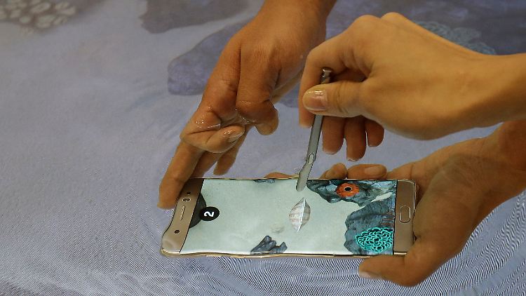 Vom Hoffnungsträger zum Problemfall: das Samsung-Premiummodell Galaxy Note 7. 