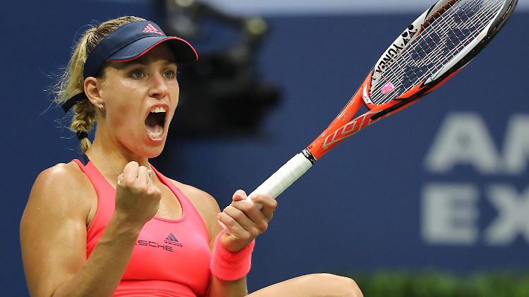 Die Siegerfaust der Angelique Kerber ließ lange auf sich warten.