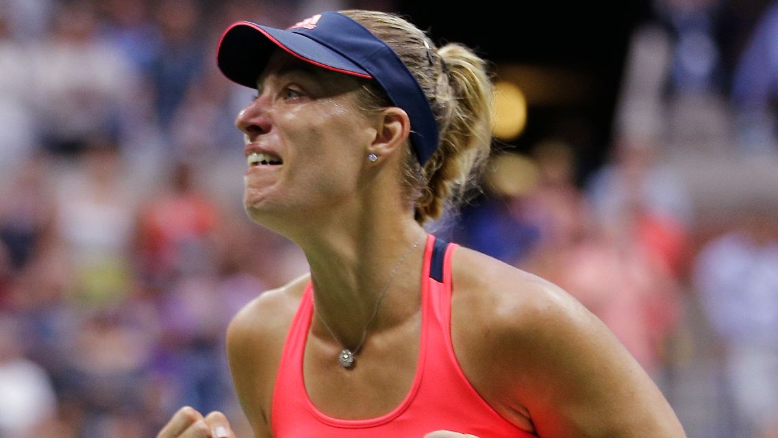 In New York bezwingt die Kielerin Karolina Pliskova und wird damit ...