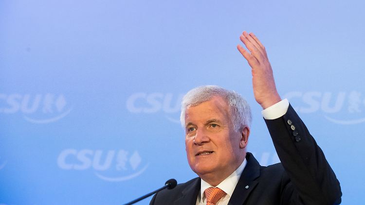 CSU-Chef Horst Seehofer.