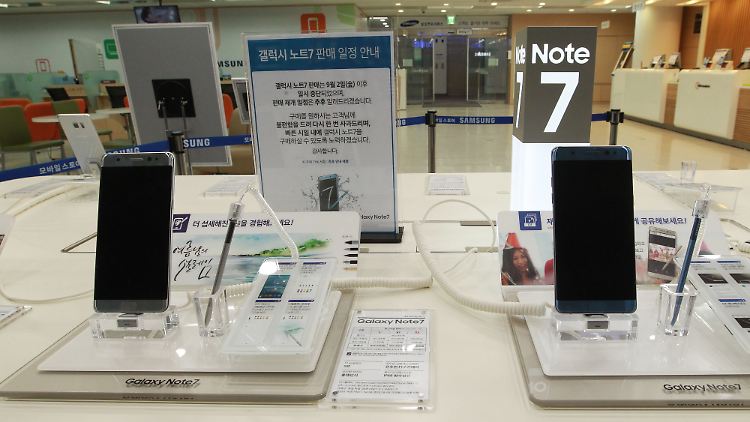 Samsung fordert Kunden auf, ihr Galaxy Note 7 umzutauschen.