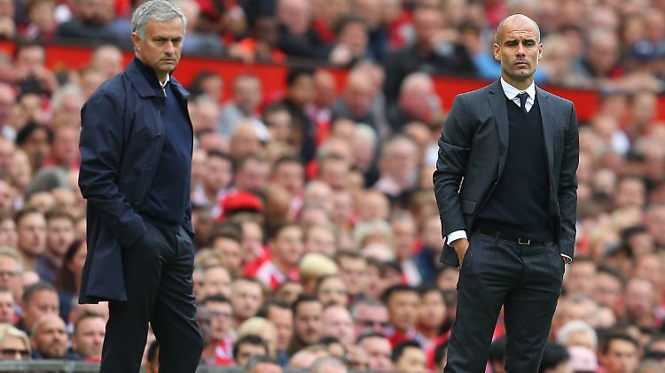 Diese beiden werden keine Freunde mehr: Mourinho und Guardiola.