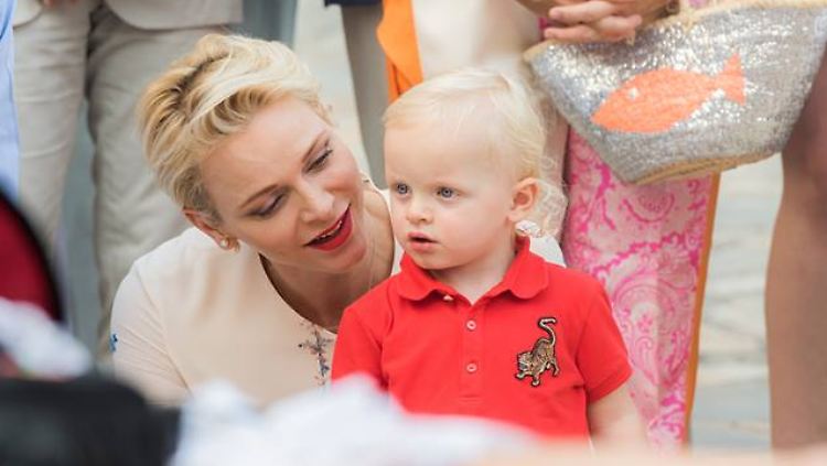 Nicht nur Mama Charlène konnte die Augen nicht vom monegassischen Prinzen Jaques lassen.