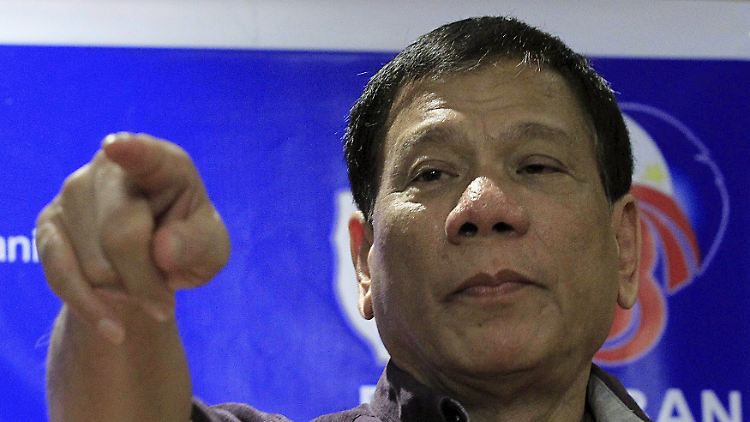 Der philippinische Staatschef sorgt regelmäßig mit verbalen Entgleisungen für Aufsehen.