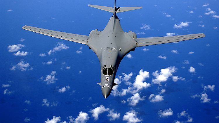 Rockwell B-1B: Nach der Übernahme durch Boeing auch als B1 bekannt.