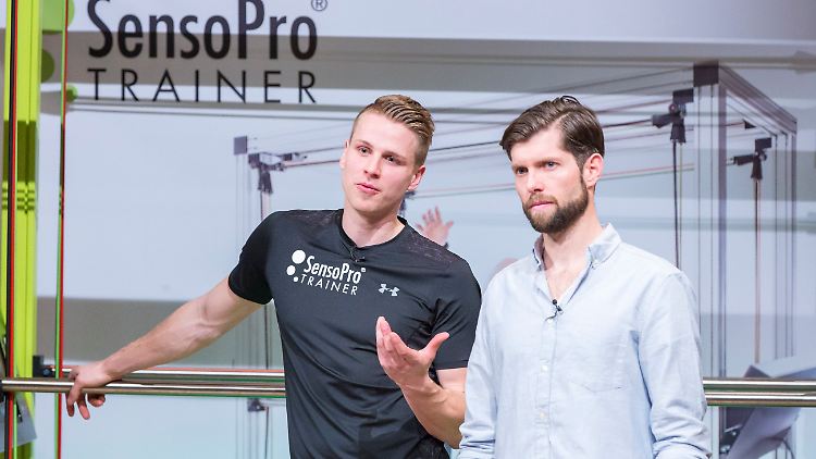 Den "SensoPro Trainer" fanden mehrere Löwen gut. Aber die Jungunternehmer wollten nicht so viel von ihrer Firma hergeben.