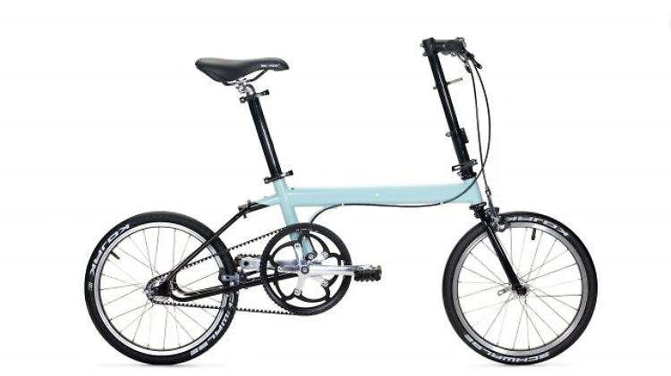 Wiegt nur 6,8 Kilogramm: Das Klapprad Pakit von Bike Friday.