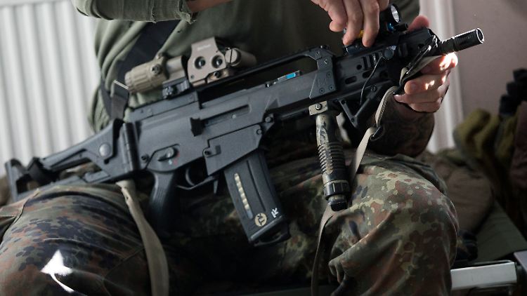 Bundeswehr und Polizeikräfte bereiten sich derzeit auf eine gemeinsame Übung vor.