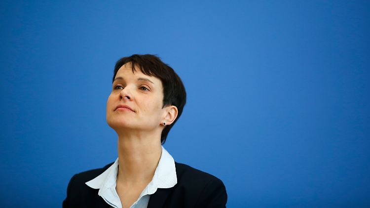 Kritikerin der Kanzlerin: AfD-Chefin Petry.