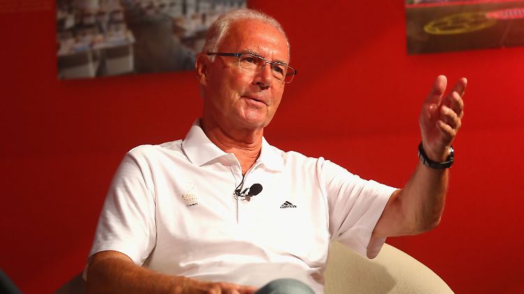 "Ich mache das natürlich ehrenamtlich": Franz Beckenbauer.