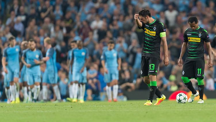 Gladbach war bei Manchester City absolut chancenlos.