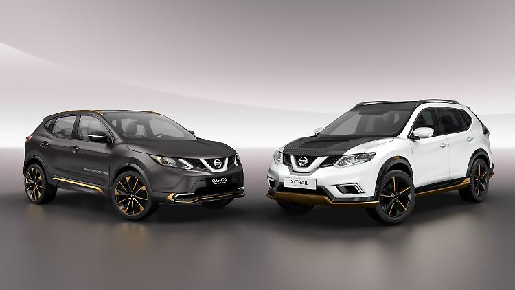 Das Qashqai Premium Concept und das X Trail Premium Concept zeigen bereits, wo sich Nissan in der Zukunft sieht.