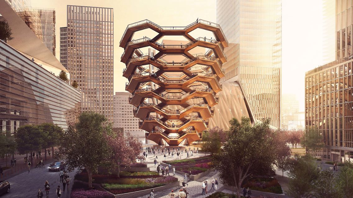"The Vessel" in New York.
