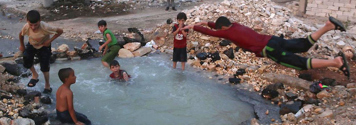 Die Menschen in Syrien hoffen auf Frieden - die Waffenruhe könnte ihnen zumindest etwas Hoffnung geben.
