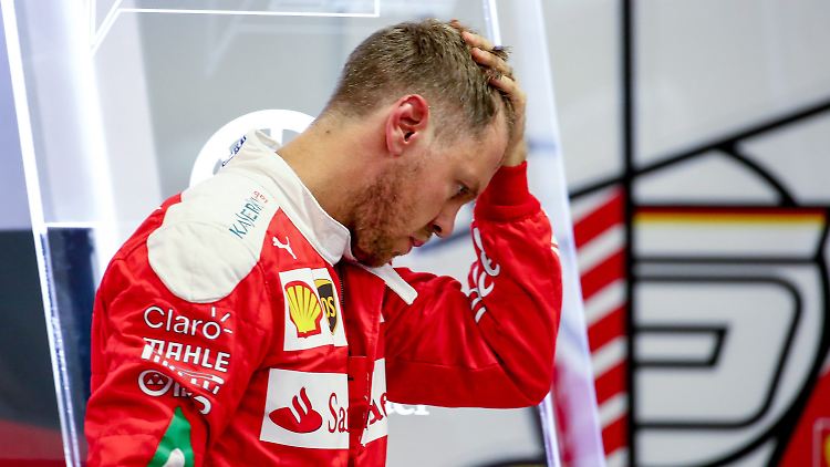 Sebastian Vettel muss seinen Angriff auf Mercedes vom letzten Startplatz in Angriff nehmen.