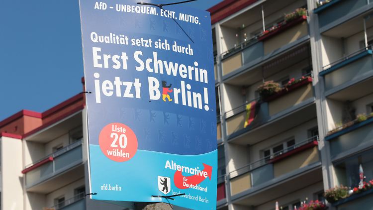 Die AfD zieht mit 25 Politikern ins Berliner Abgeordnetenhaus, 20 sind Listen- und 5 Direktkandidaten.