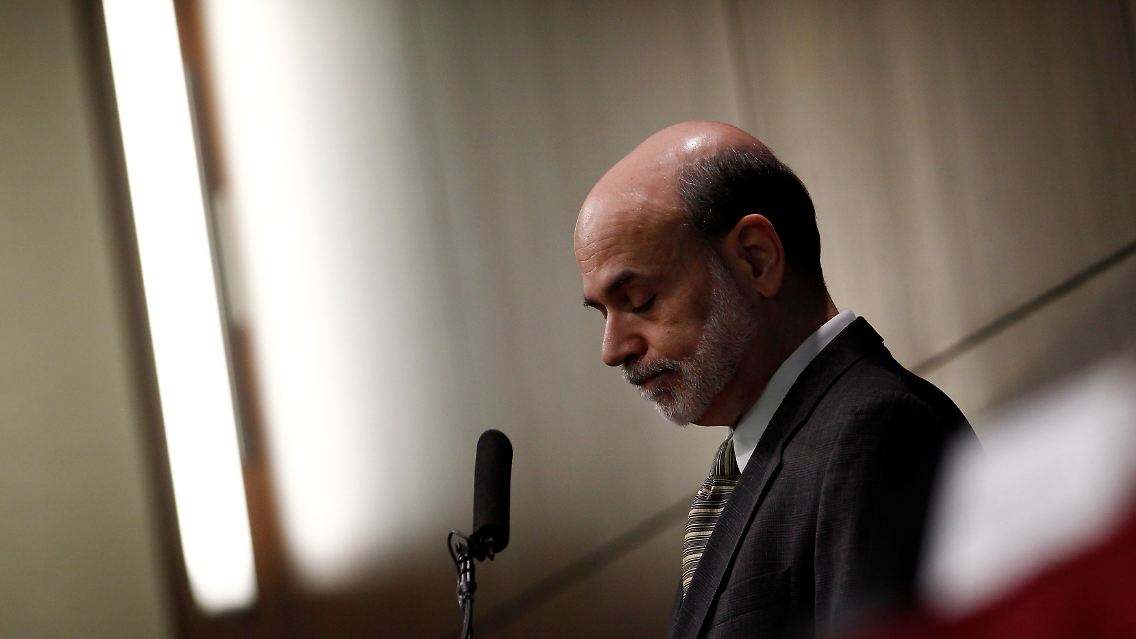 Der Präsident der Federal Reserve, Ben Bernanke.
