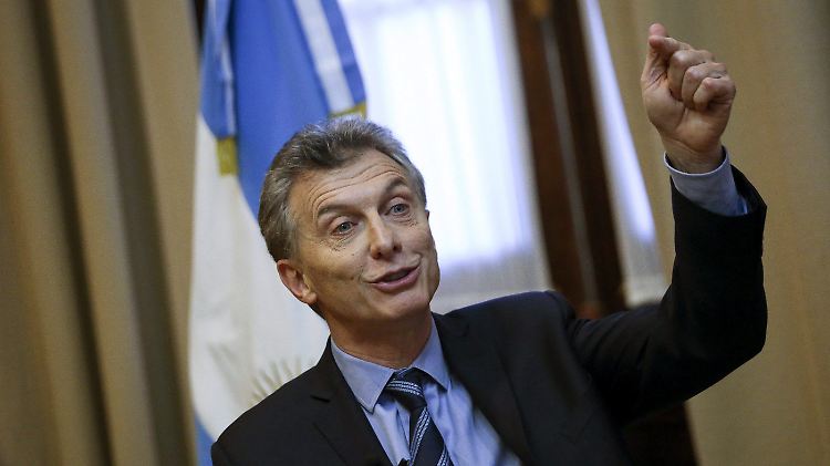 Politikwechsel in Argentinien: Mauricio Macri.
