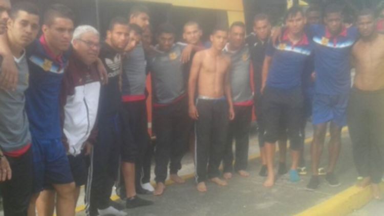 Vom Überfall gezeichnet.