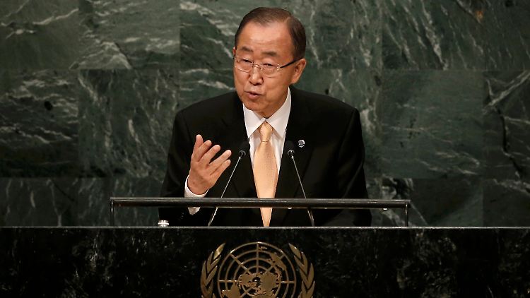 UN-Generalsekretät Ban Ki-Moon.