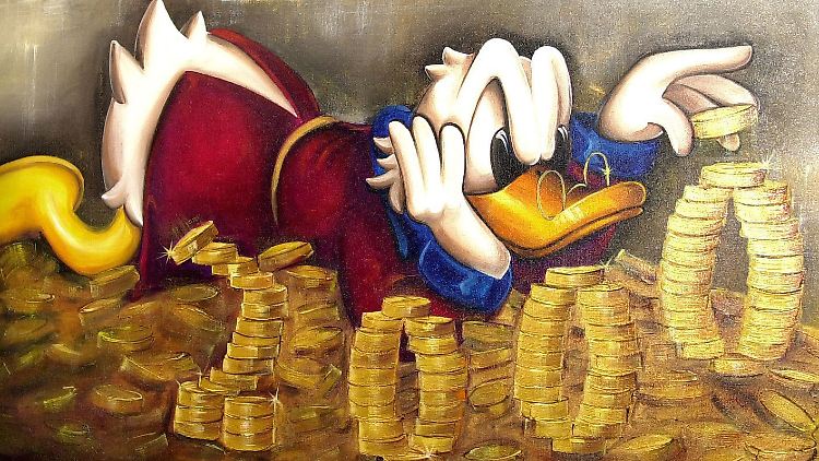 Sicher ist sicher: Bei der Deutschen Bank kann man bald seine Scherflein ganz haptisch horten. 