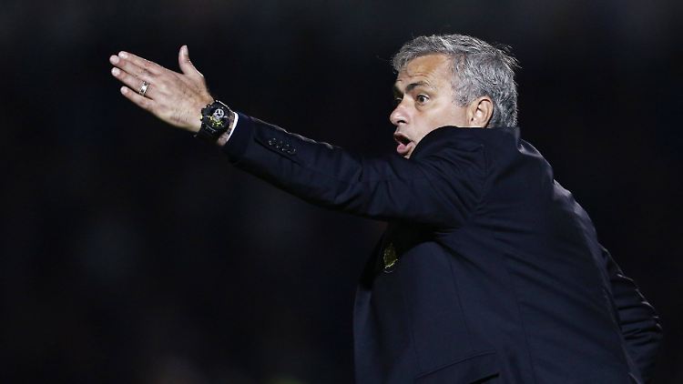 "The Special One" dirigiert sein Team in die nächste Runde des Liga-Pokals.