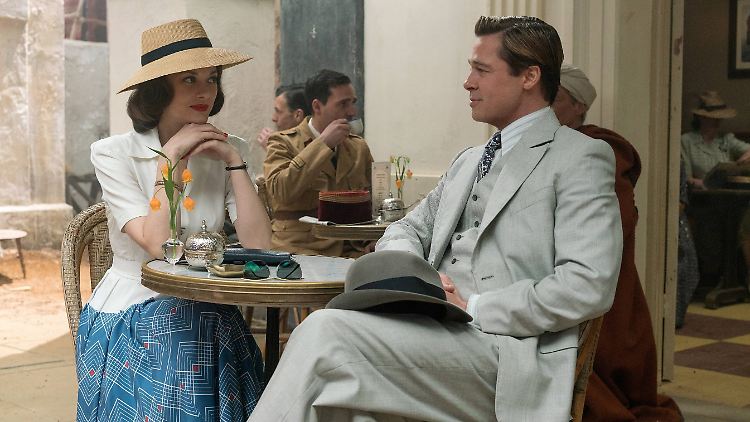 In dem Weltkriegfilm "Allied" spielen Cotillard und Pitt die Hauptrollen.