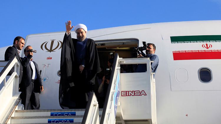 Der iranische Präsident Hassan Ruhani dürfte sich freuen. Die Flotte von Iran Air ist durch die Sanktionen des Westens völlig marode.