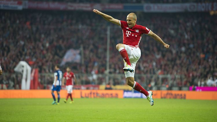 Er ist wieder da: Arjen Robben.