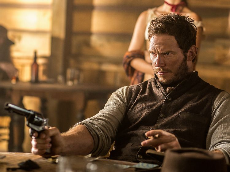 Auch Chris Pratt weiß als Josh Farraday mit dem Schießeisen umzugehen.