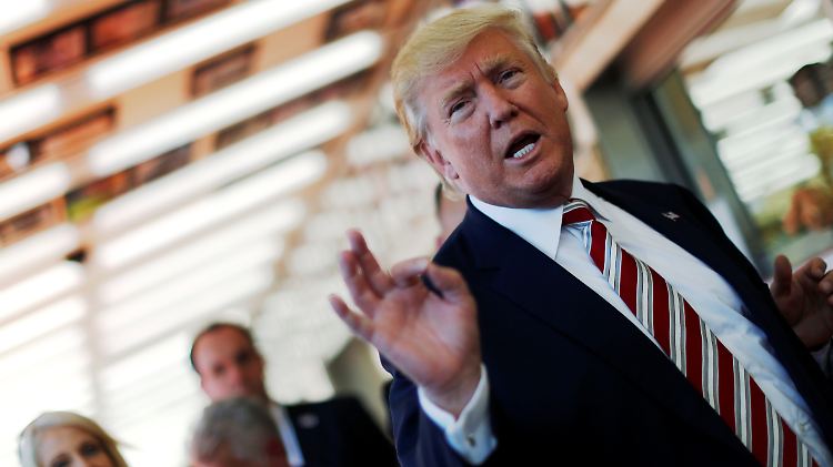 Donald Trump hat auch diesmal eine einfache Antwort auf die Frage nach dem "Warum" parat.