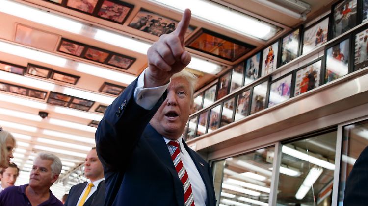 Donald Trumps Wahlkampfteam ist weniger gut organisiert als das seiner Konkurrentin Hillary Clinton.