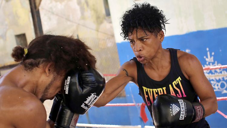 Namibia Flores kämpft für ihren Sport.