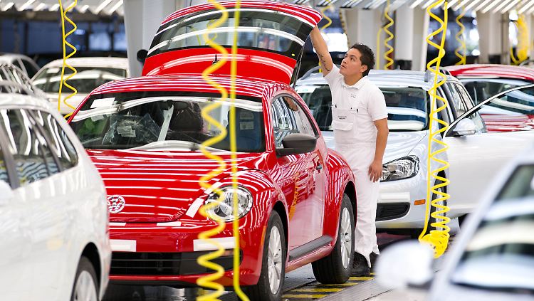 VW-Produktion im mexikanischen Puebla.