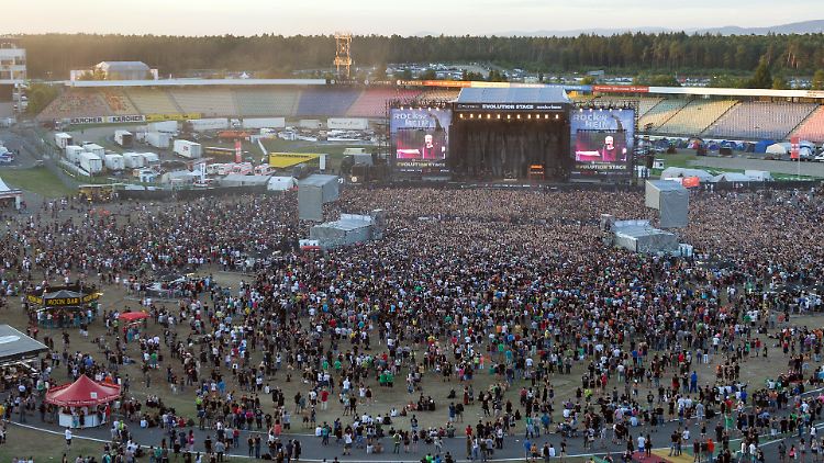 Die Ärzte im August 2013 in Hockenheim.