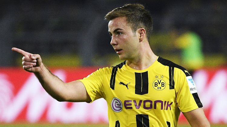 "Wir haben noch viel vor - auch in der Champions League": Mario Götze.