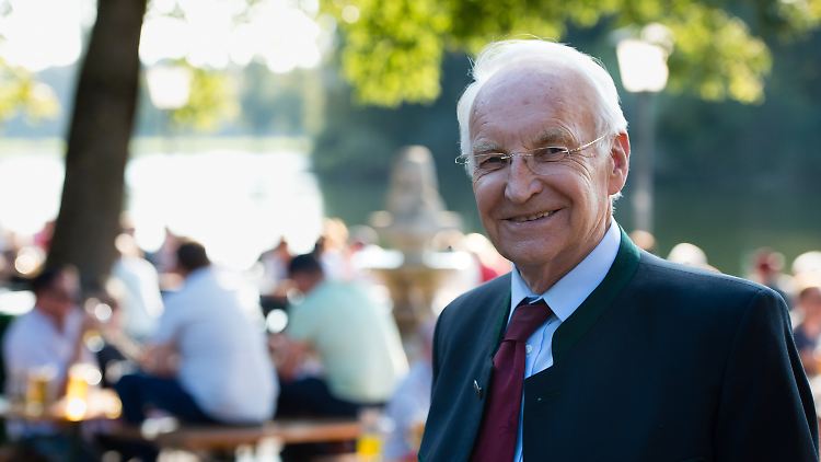 Immer noch sehr engagiert: Edmund Stoiber.