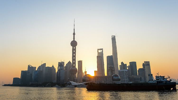 Skyline von Shanghai